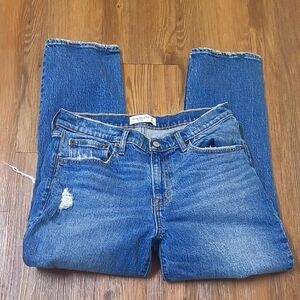 Abercrombie & Fitch Distressed‎ Blue Jeans used good condition.